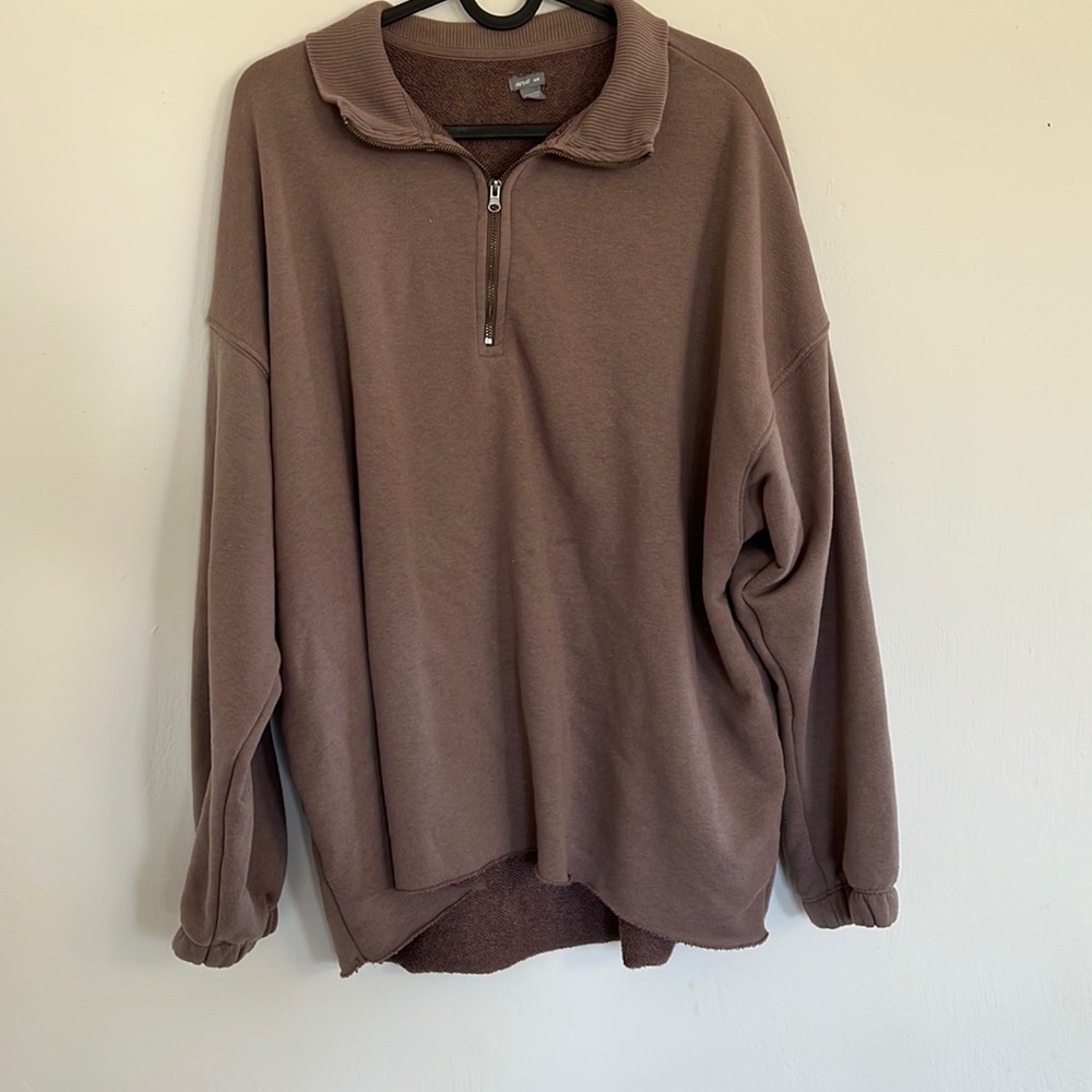 Aerie zip sweatshirt